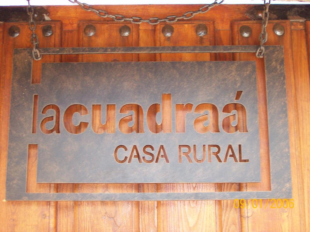 Casa Rural La Cuadraa Linares de Riofrío Eksteriør bilde